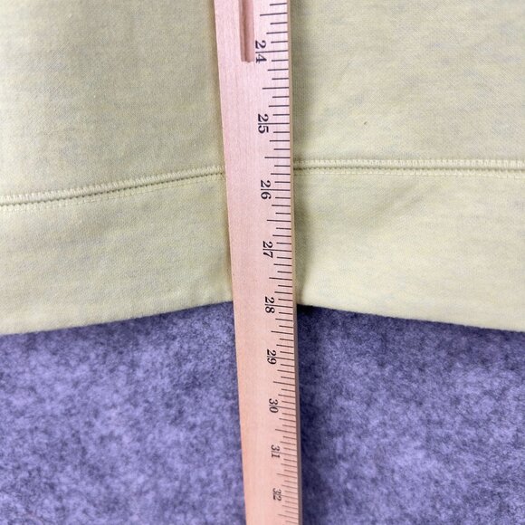 Croft & Barrow Pullover Sweatshirt Womens 3X Mellow Green 1/4 Zip Lightweight - Picture 9 of 9